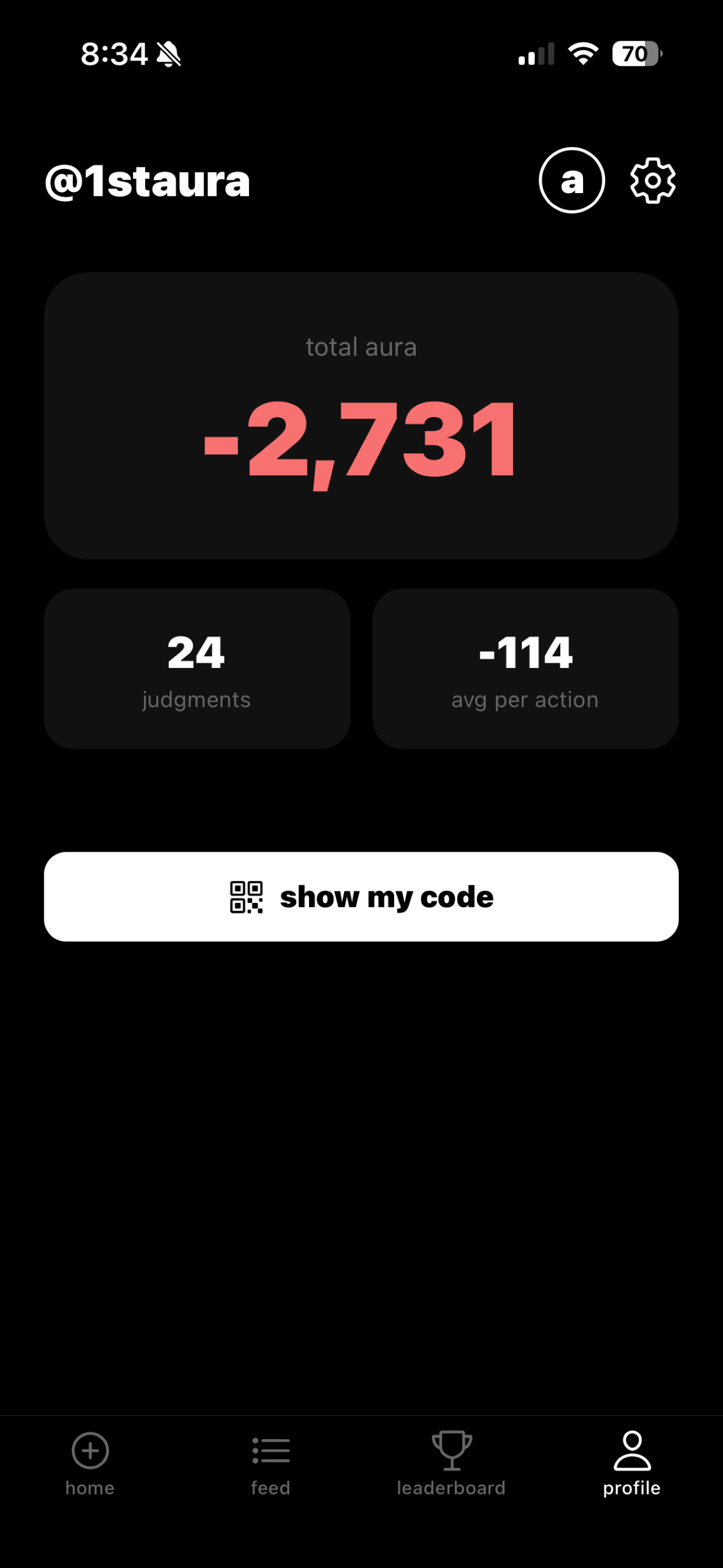 aura app screenshot 1